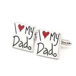 I LOVE MY DAD - manchetknopenManchetknopen