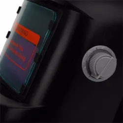 Auto darkening welding helmet - adjustable - blackHelmets