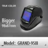Automatisch verduisterende lashelm - MIG / MAG / TIG - True Color - groot scherm - 4 Arc sensoren - Grand-918I/958ILashelmen