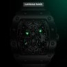 Luxe heren quartz horloge - digitaal - lichtgevende display - waterdichtHorloges