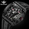 OUPINKE - montre de luxe pour hommes - automatique - résistante à l'eau - verre saphir lumineux