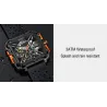 CIGA Design X Series Skeleton - automatisch herenhorloge - roestvrij staal - waterdichtHorloges