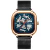 Skeleton Design - Black Technology - orologio da uomo automatico - impermeabile