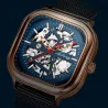 Skeleton Design - Black Technology - orologio da uomo automatico - impermeabile