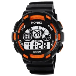 HONHX - orologio digitale militare da uomo - LED - impermeabile