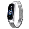 Elegant dameshorloge - touchscreen - digitaal - LED - met magnetische gespHorloges