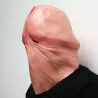 Maska lateksowa na całą twarz - dla dorosłych - zabawny kształt penisa - Halloween / maskaradyMaski