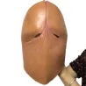 Maska lateksowa na całą twarz - dla dorosłych - zabawny kształt penisa - Halloween / maskaradyMaski