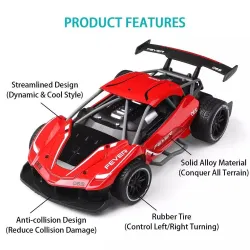 RC drift metalowy samochód - off road - pilot radiowy 2.4G - 1/16 4WDSamochód