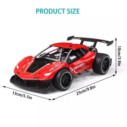 RC drift metalowy samochód - off road - pilot radiowy 2.4G - 1/16 4WDSamochód