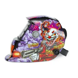 Kask spawalniczy z automatycznym przyciemnianiem - klaunKask Spawalniczy