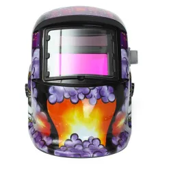 Auto darkening solar welding helmet - clownHelmets