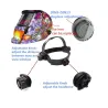 Auto darkening solar welding helmet - clownHelmets