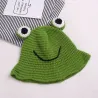 Warme gebreide muts - emmerstijl - met paddenogenPetjes & mutsjes