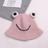 Gorras y sombrerosWarm knitted hat - bucket style - with toad's eyes