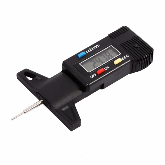 Car tire - tread depth - tester - gauge with digital display 0-25 - 4mm
