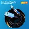 Câble de charge magnétique - USB - Micro USB - type-C - charge rapide - pour iPhone
