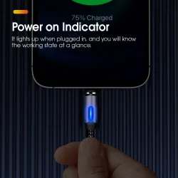 Magnetic charging cable - USB - Micro USB - type-C - fast charge - for iPhone