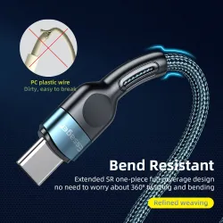 USB type-C cable - data transmission - fast charging