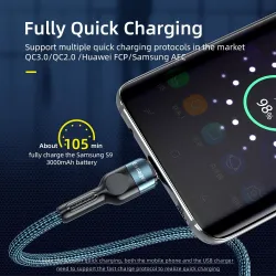USB type-C cable - data transmission - fast charging