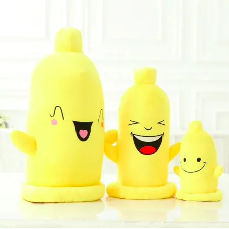 CojinesAlmohada de felpa con forma de condón - para adultos