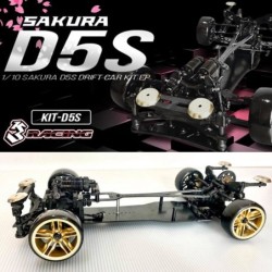 3RACING Sakura D5S MR - kit de bricolaje - 1/10 - control remoto - modelo de marco de coche RC