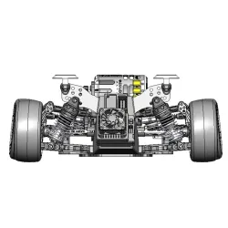 3RACING Sakura D5S MR - DIY kit - 1/10 - fjärrkontroll - RC bil rammodell