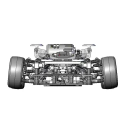 3RACING Sakura D5S MR - DIY kit - 1/10 - fjärrkontroll - RC bil rammodell