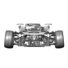3RACING Sakura D5S MR - Kit DIY - 1/10 - Télécommande - Modèle de cadre de voiture RC
