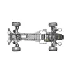 3RACING Sakura D5S MR - Kit DIY - 1/10 - Télécommande - Modèle de cadre de voiture RC