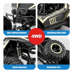 Samochód RC - 4WD Off-road Buggy - Pilot 2.4G - 1:8 - 50cmSamochód
