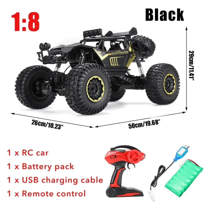 Samochód RC - 4WD Off-road Buggy - Pilot 2.4G - 1:8 - 50cmSamochód