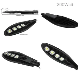 LED-katuvalo - lamppu - vedenpitävä - 30W - 50W - 80W - 100W - 120W - 150W - 200W