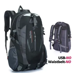 Wasserdichter Nylonrucksack - Kletter- / Wander- / Reisetasche - Unisex