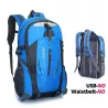 Zaino in nylon impermeabile - borsa da arrampicata / escursionismo / viaggio - unisex