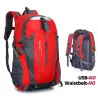 Zaino in nylon impermeabile - borsa da arrampicata / escursionismo / viaggio - unisex