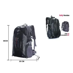 Sac à dos en nylon imperméable - sac d'escalade / randonnée / voyage - unisexe