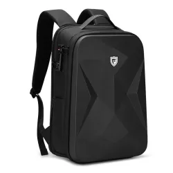 Modny plecak - wodoodporny - antykradzieżowy - port ładowania USB - na laptopa 17,3 calaPlecaki