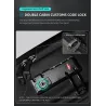 Modny plecak - wodoodporny - antykradzieżowy - port ładowania USB - na laptopa 17,3 calaPlecaki