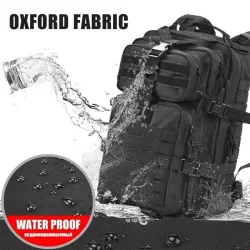 Zaino tattico militare - impermeabile - grande capacità - 30L - 50L