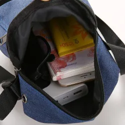 Multifunctionele kleine schoudertas voor herenTassen