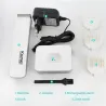 Kemei KM-619 - tagliacapelli - ricaricabile - super sottile - con supporto