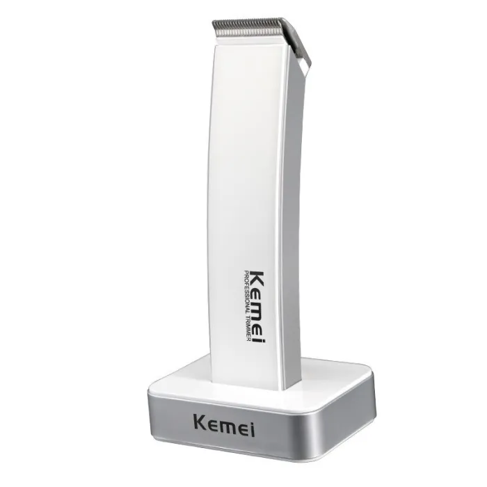 Kemei KM-619 - Haarschneider - wiederaufladbar - superschlank - mit Ständer