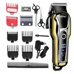 Kemei KM-1990 - professionele tondeuse / trimmer - LCD displayTondeuses