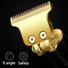 Professional electric hair clipper / trimmer - cordless - skull / Buddha / Phoenix - LCD