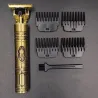 Professioneller elektrischer Haarschneider / Trimmer - Akku - Totenkopf / Buddha / Phoenix - LCD