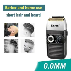 Kemei KM-2026 - electric shaver / beard trimmer - LCD - 3 speed - 0.0mm