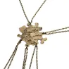 "Always Together Never Apart" - vintage pusselhänge - halsband - 5 delar