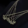 "Always Together Never Apart" - pendentif puzzle vintage - collier - 5 pièces
