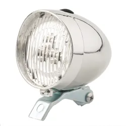 3 LED - vintage - phare de vélo - avant - flash